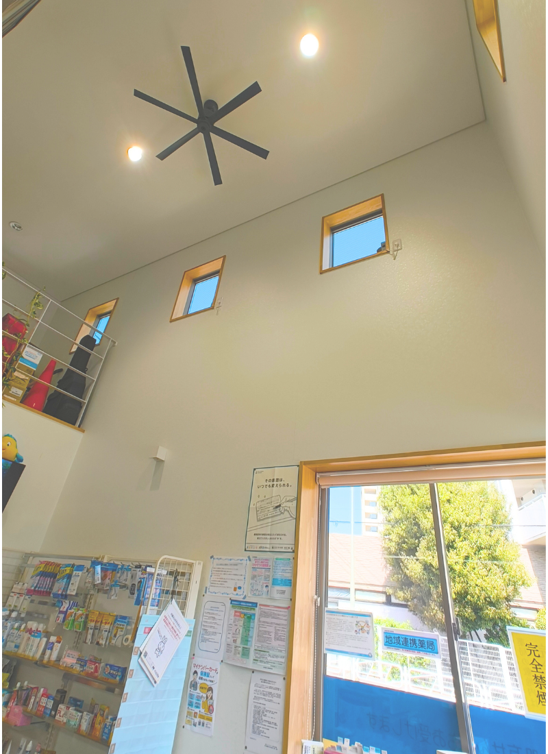 ながふさ薬局店内